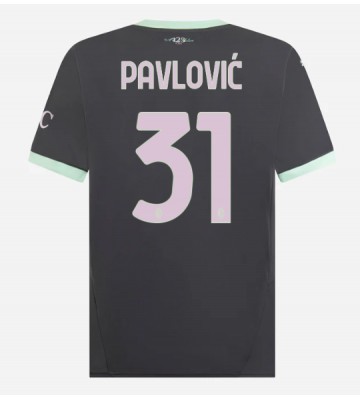 AC Milan Strahinja Pavlovic #31 Tredjetröja 2024-25 Kortärmad